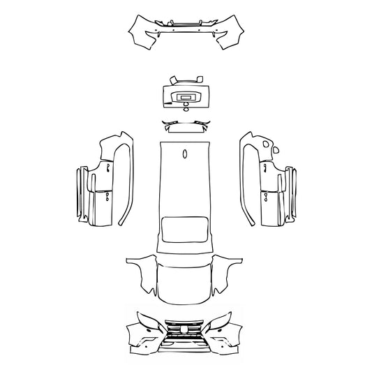 Pre-Cut PPF Lexus GX 2017 - PPF-Kits