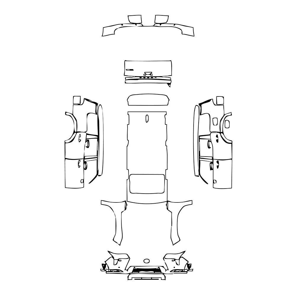 Pre-Cut PPF Lexus GX (US) Overtrail+ 2024 - PPF-Kits