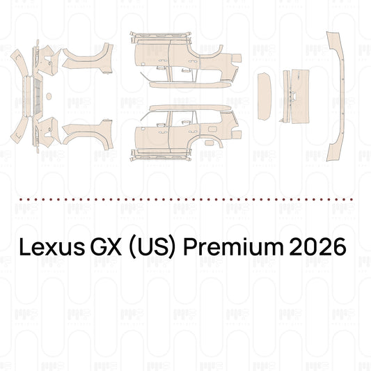 Voorgesneden PPF Lexus GX (US) Premium 2026