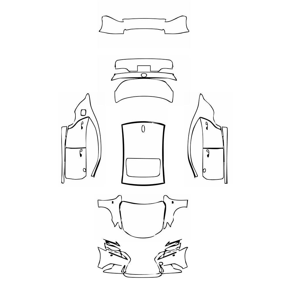 Pre-Cut PPF Lexus IS Sedan F-Sport 2013 - PPF-Kits
