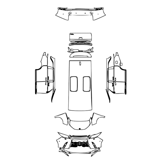 Pre-Cut PPF Lexus LM 2023 - PPF-Kits