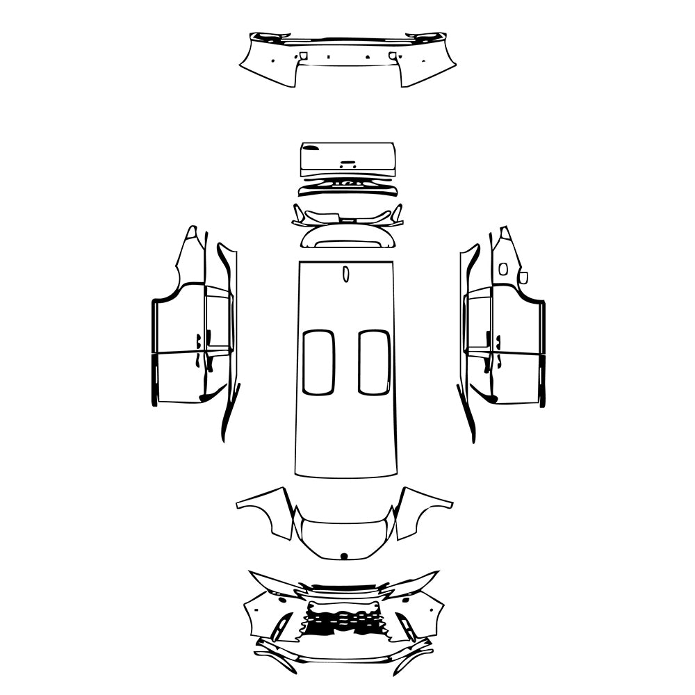 Pre-Cut PPF Lexus LM 2024 - PPF-Kits