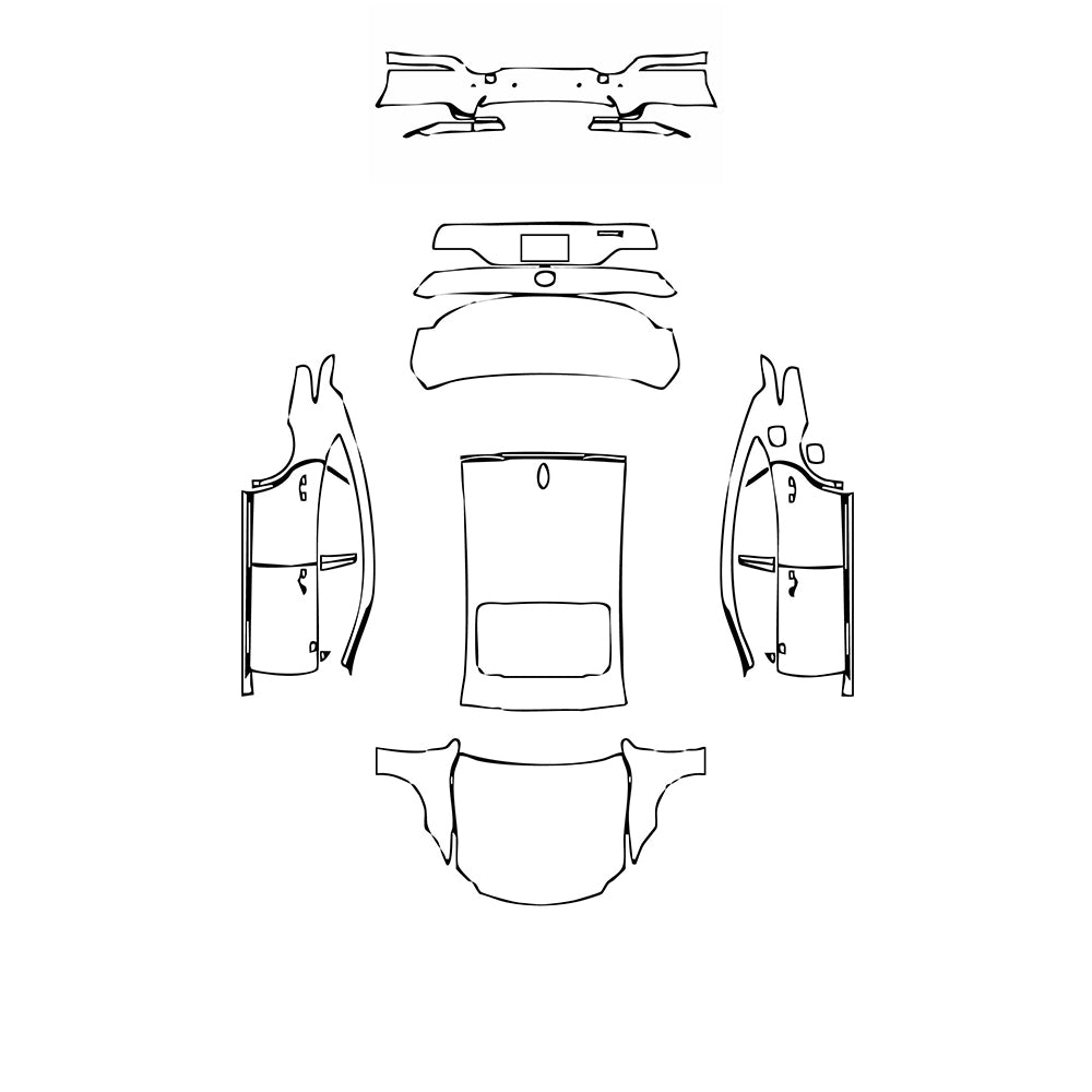 Pre-Cut PPF Lexus LS Fuel Base 2023 - PPF-Kits