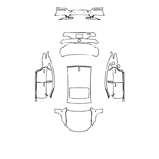 Pre-Cut PPF Lexus LS Fuel F Sport 2025 - PPF-Kits