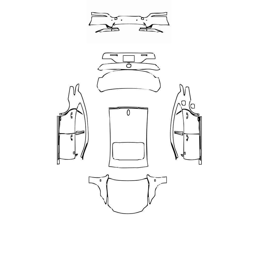 Pre-Cut PPF Lexus LS Hybrid F Sport 2022 - PPF-Kits