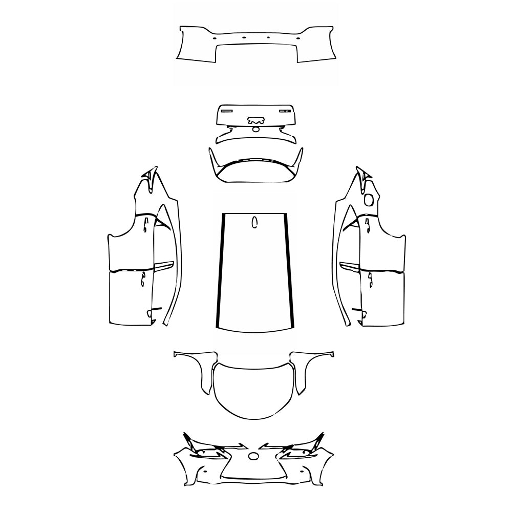 Pre-Cut PPF Lexus NX Base 2014 - PPF-Kits