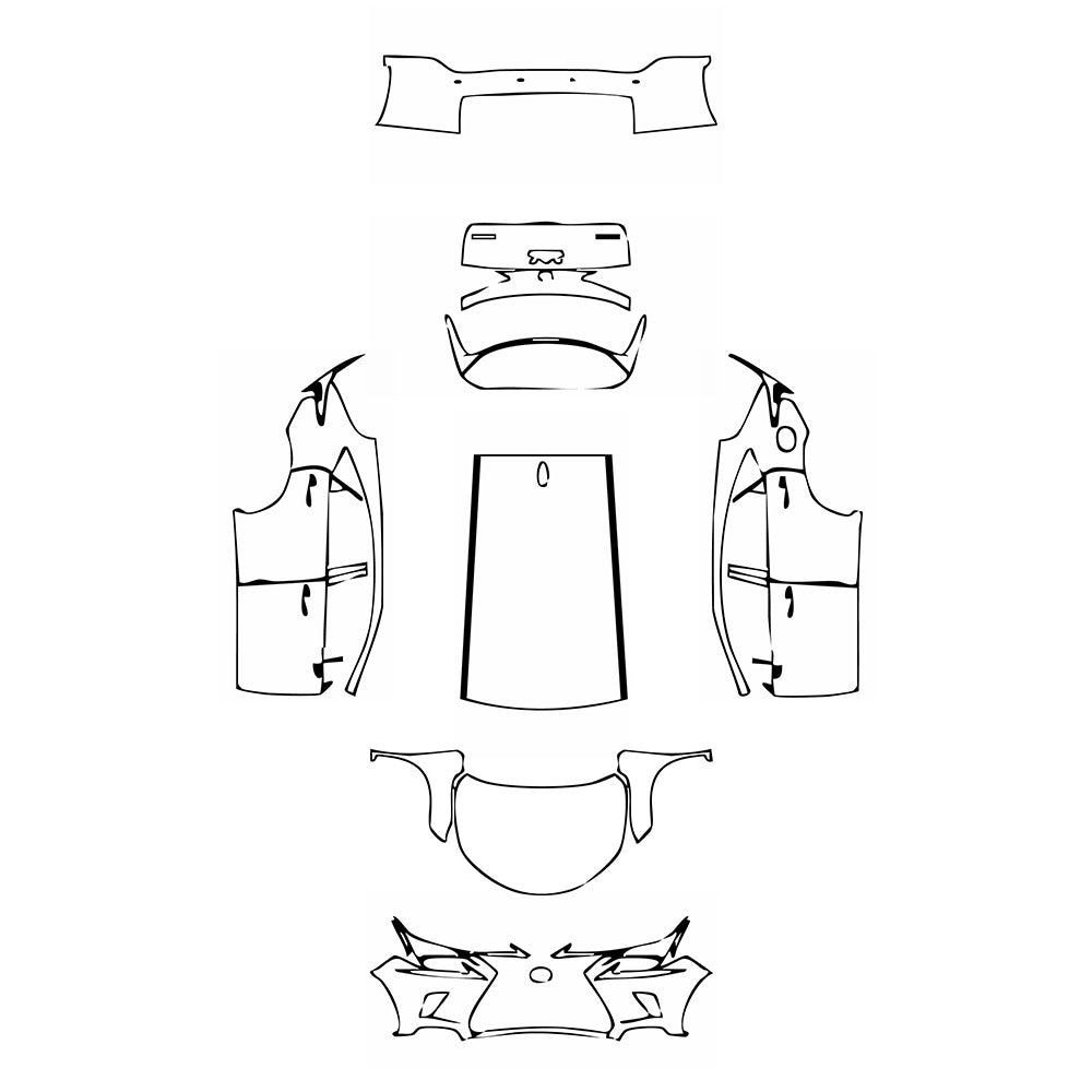 Pre-Cut PPF Lexus NX Base 2017 - PPF-Kits