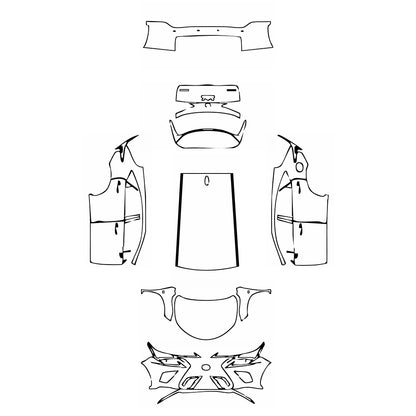 Pre-Cut PPF Lexus NX F-Sport 2019 - PPF-Kits