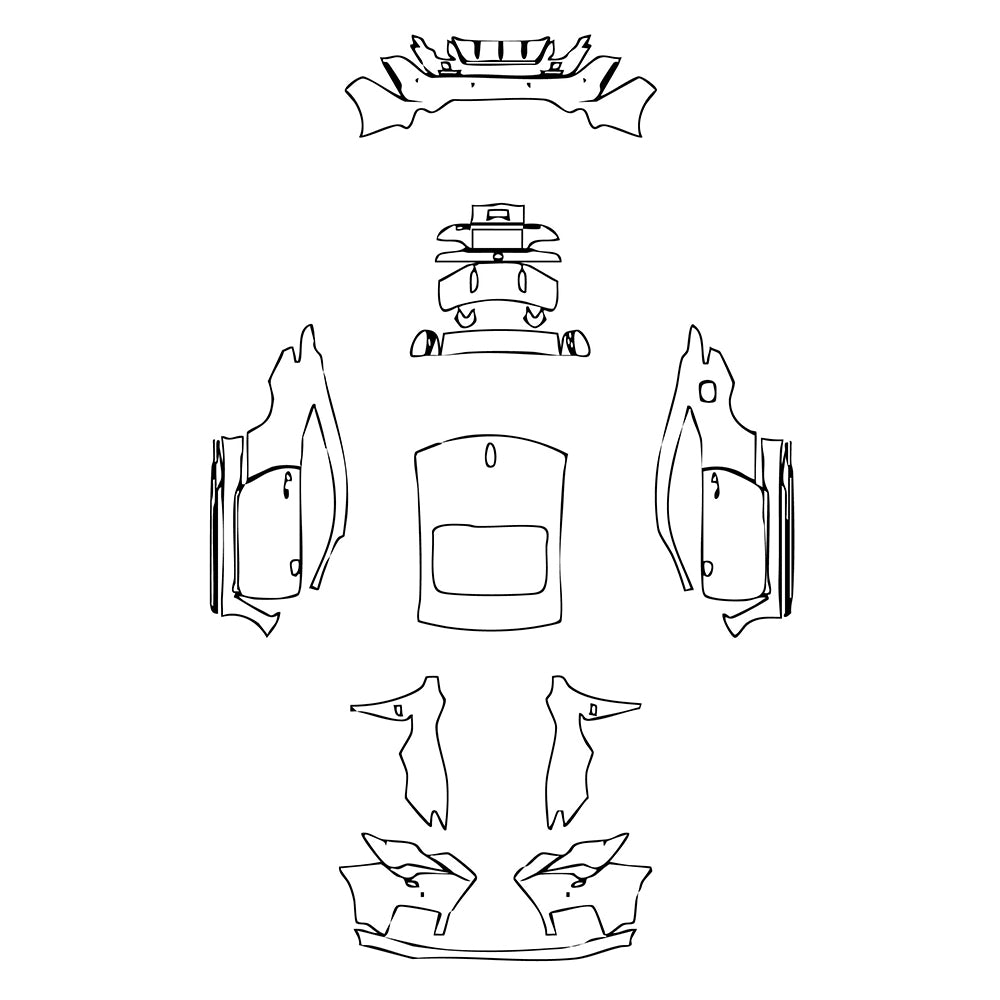 Pre-Cut PPF Lexus RCF 2024 - PPF-Kits
