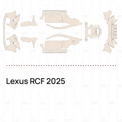 Voorgesneden PPF Lexus RCF 2025