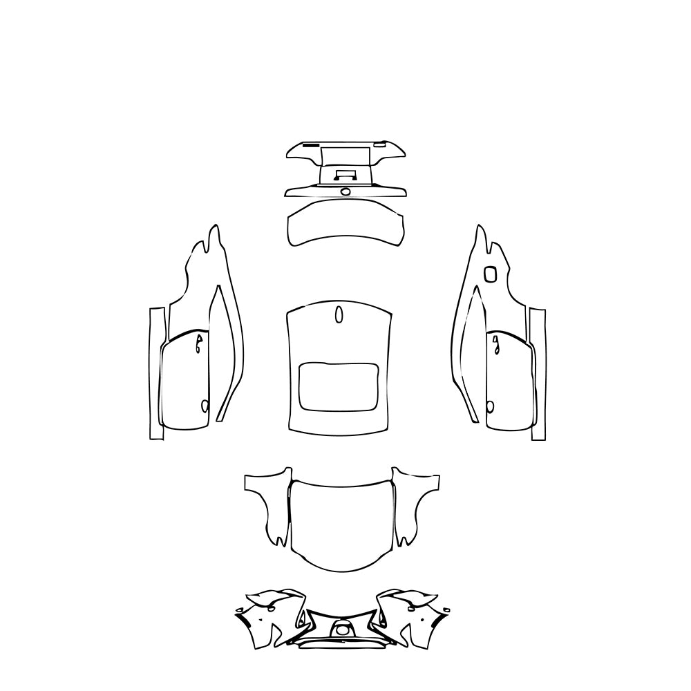 Pre-Cut PPF Lexus RC Base 2019 - PPF-Kits