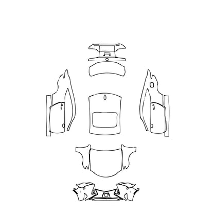 Pre-Cut PPF Lexus RC Base 2020 - PPF-Kits