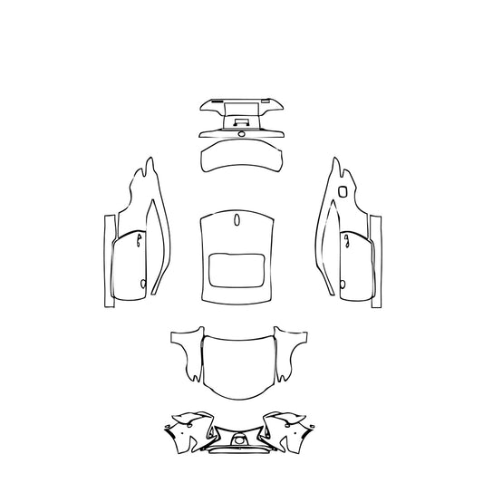 Pre-Cut PPF Lexus RC Base 2021 - PPF-Kits