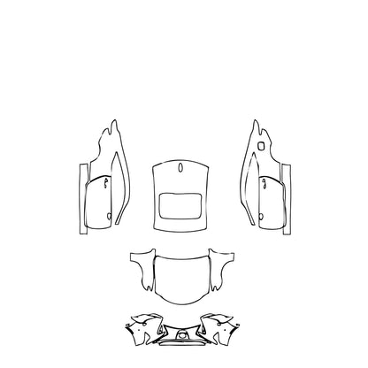 Pre-Cut PPF Lexus RC F-Sport 2020 - PPF-Kits