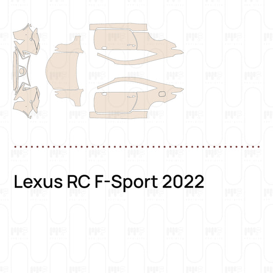 Voorgesneden PPF Lexus RC F-Sport 2022