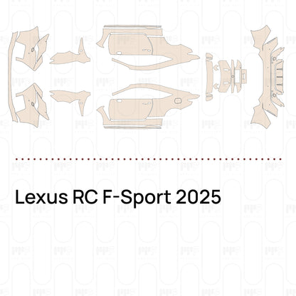 Voorgesneden PPF Lexus RC F-Sport 2025