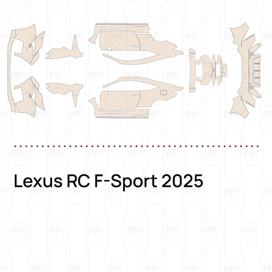 Voorgesneden PPF Lexus RC F-Sport 2025