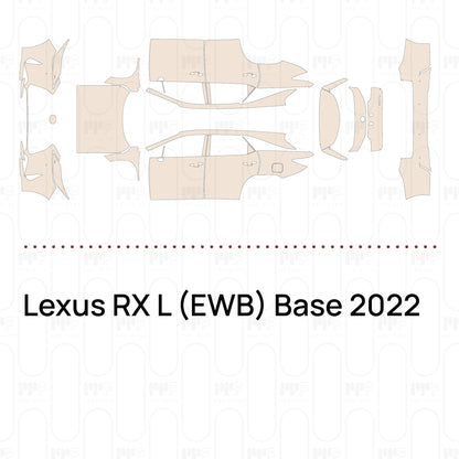 Voorgesneden PPF Lexus RX L (EWB) Base 2022