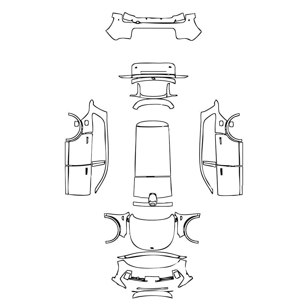 Pre-Cut PPF Li Auto L9 2023 - PPF-Kits
