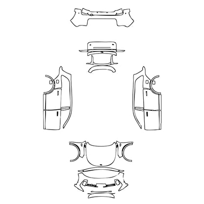 Pre-Cut PPF Li Auto L9 2025 - PPF-Kits