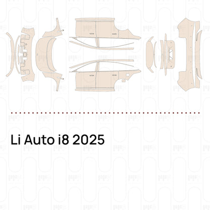 Voorgesneden PPF Li Auto i8 2025