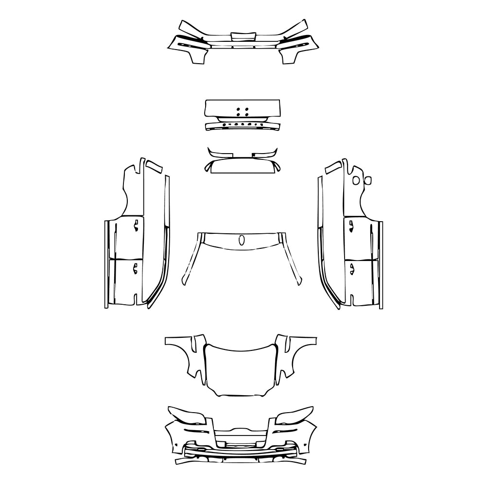 Pre-Cut PPF Lincoln NAVIGATOR Extended Wheelbase 2024 - PPF-Kits