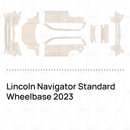 Voorgesneden PPF Lincoln Navigator Standard Wheelbase 2023