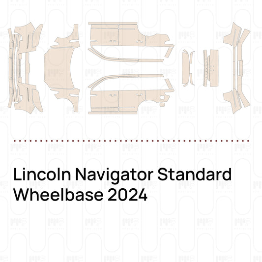 Voorgesneden PPF Lincoln Navigator Standard Wheelbase 2024