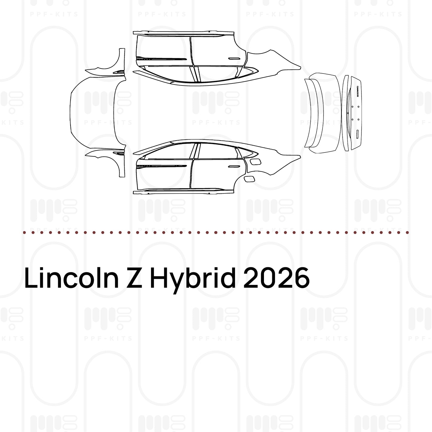 Voorgesneden PPF Lincoln Z Hybrid 2026