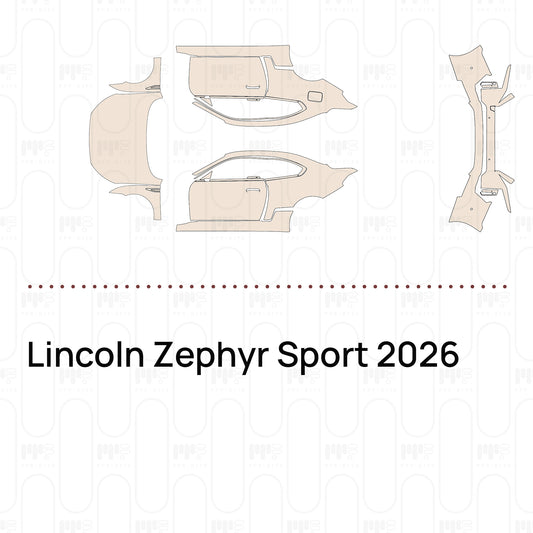 Voorgesneden PPF Lincoln Zephyr Sport 2026