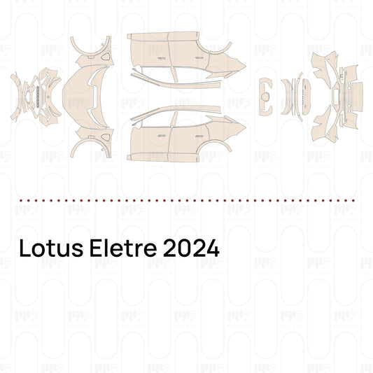 Voorgesneden PPF Lotus Eletre 2024