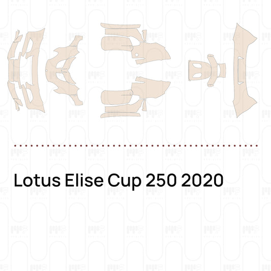 Voorgesneden PPF Lotus Elise Cup 250 2020