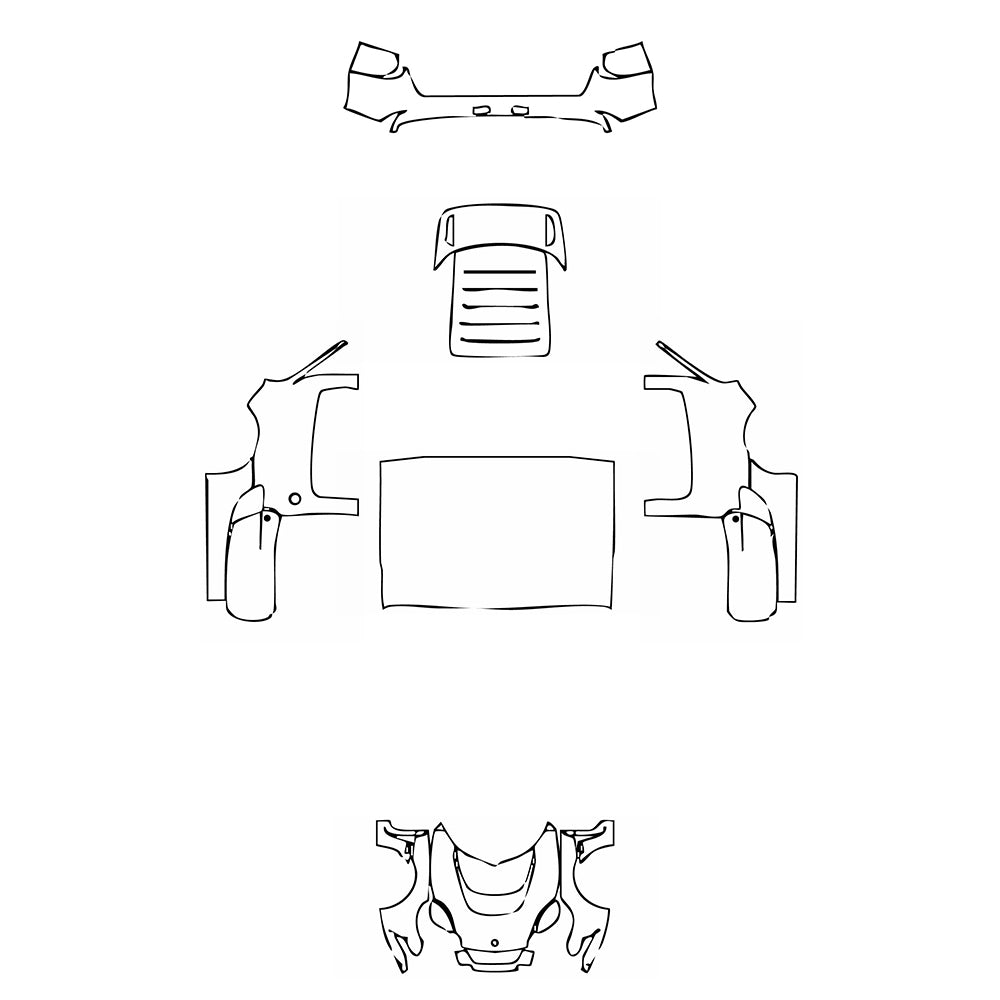 Pre-Cut PPF Lotus Exige 350 Sport 2018 - PPF-Kits