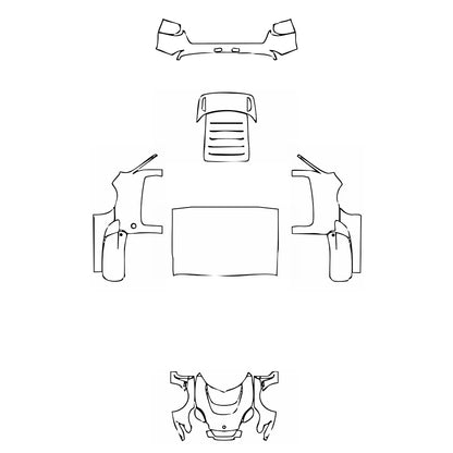 Pre-Cut PPF Lotus Exige 350 Sport 2019 - PPF-Kits