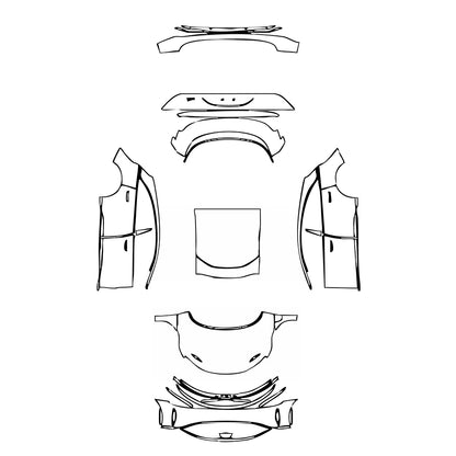 Pre-Cut PPF Lucid Air Dream Edition 2024 - PPF-Kits