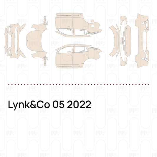 Lynk&Co 05 2022 – Voorgesneden PPF-lakbeschermingsfolie