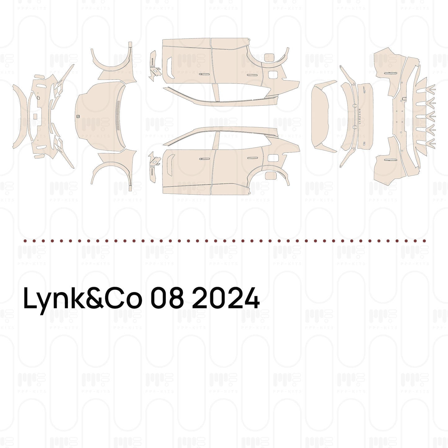 Voorgesneden PPF Lynk&Co 08 2024