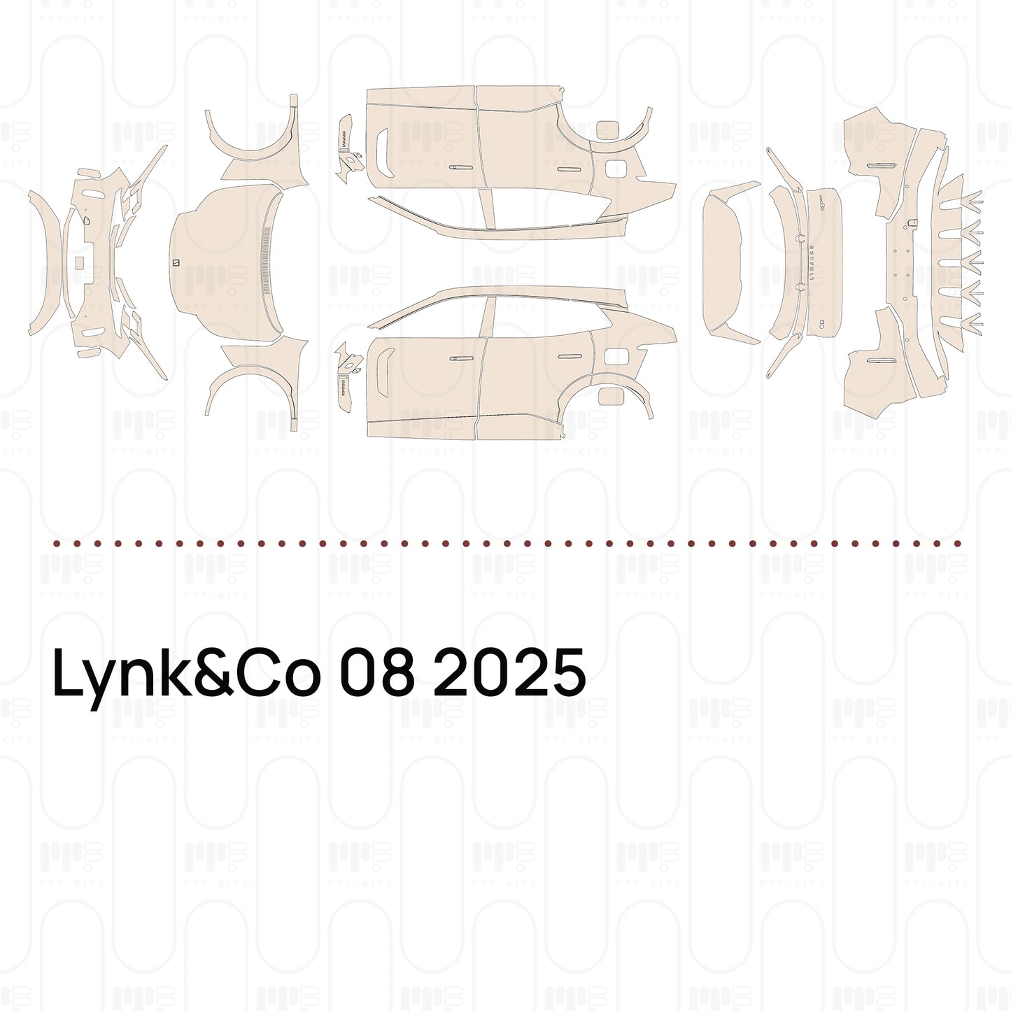 Voorgesneden PPF Lynk&Co 08 2025