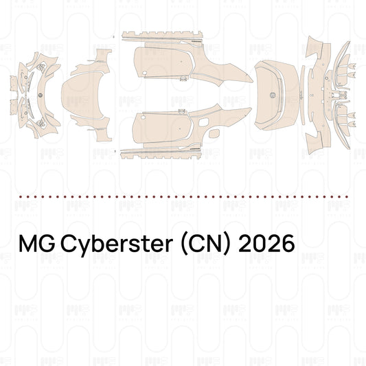 Voorgesneden PPF MG Cyberster (CN) 2026