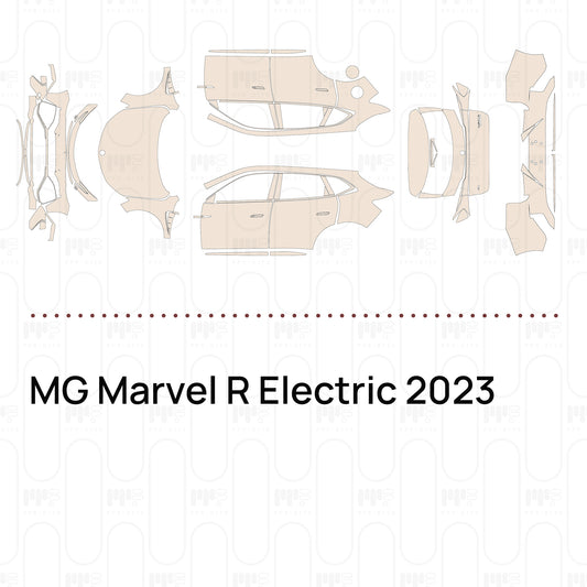 Voorgesneden PPF MG Marvel R Electric 2023
