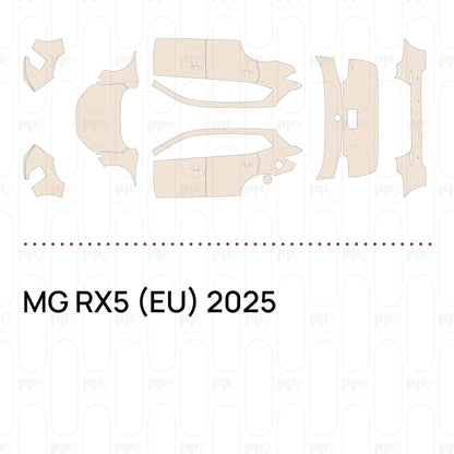 Pre-Cut PPF MG RX5 (EU) 2025