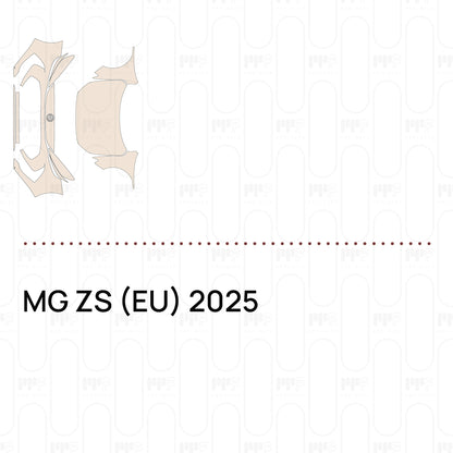 Voorgesneden PPF MG ZS (EU) 2025