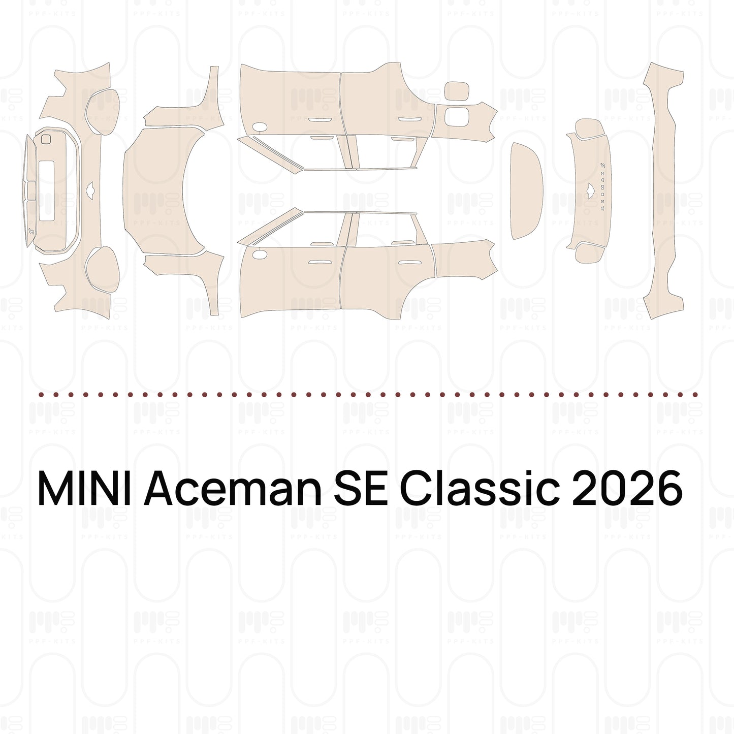 Voorgesneden PPF MINI Aceman SE Classic 2026
