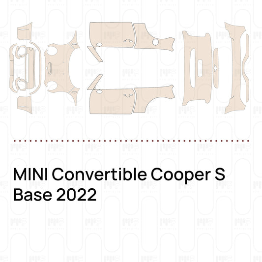 Voorgesneden PPF MINI Convertible Cooper S Base 2022