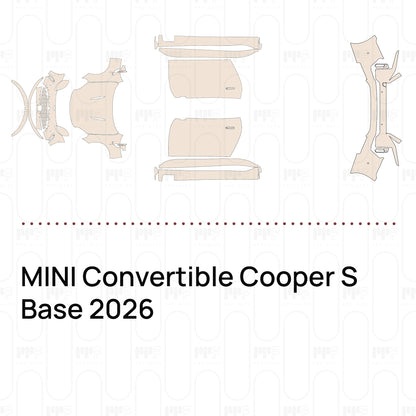 Voorgesneden PPF MINI Convertible Cooper S Base 2026