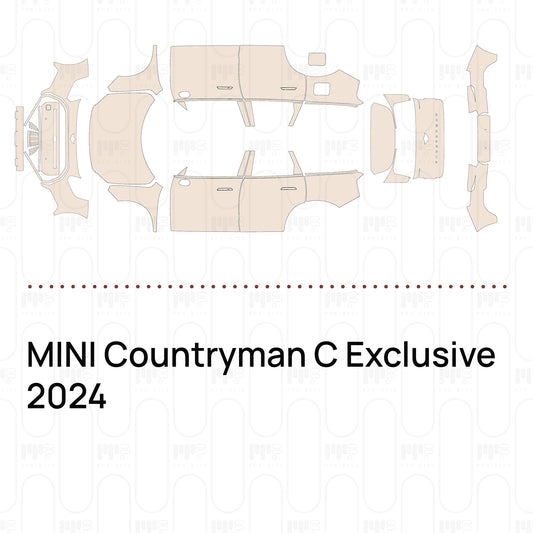 Voorgesneden PPF MINI Countryman C Exclusive 2024