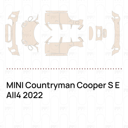 Voorgesneden PPF MINI Countryman Cooper S E All4 2022