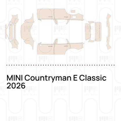 Voorgesneden PPF MINI Countryman E Classic 2026