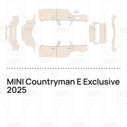 Voorgesneden PPF MINI Countryman E Exclusive 2025
