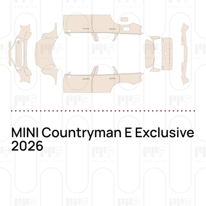 Voorgesneden PPF MINI Countryman E Exclusive 2026